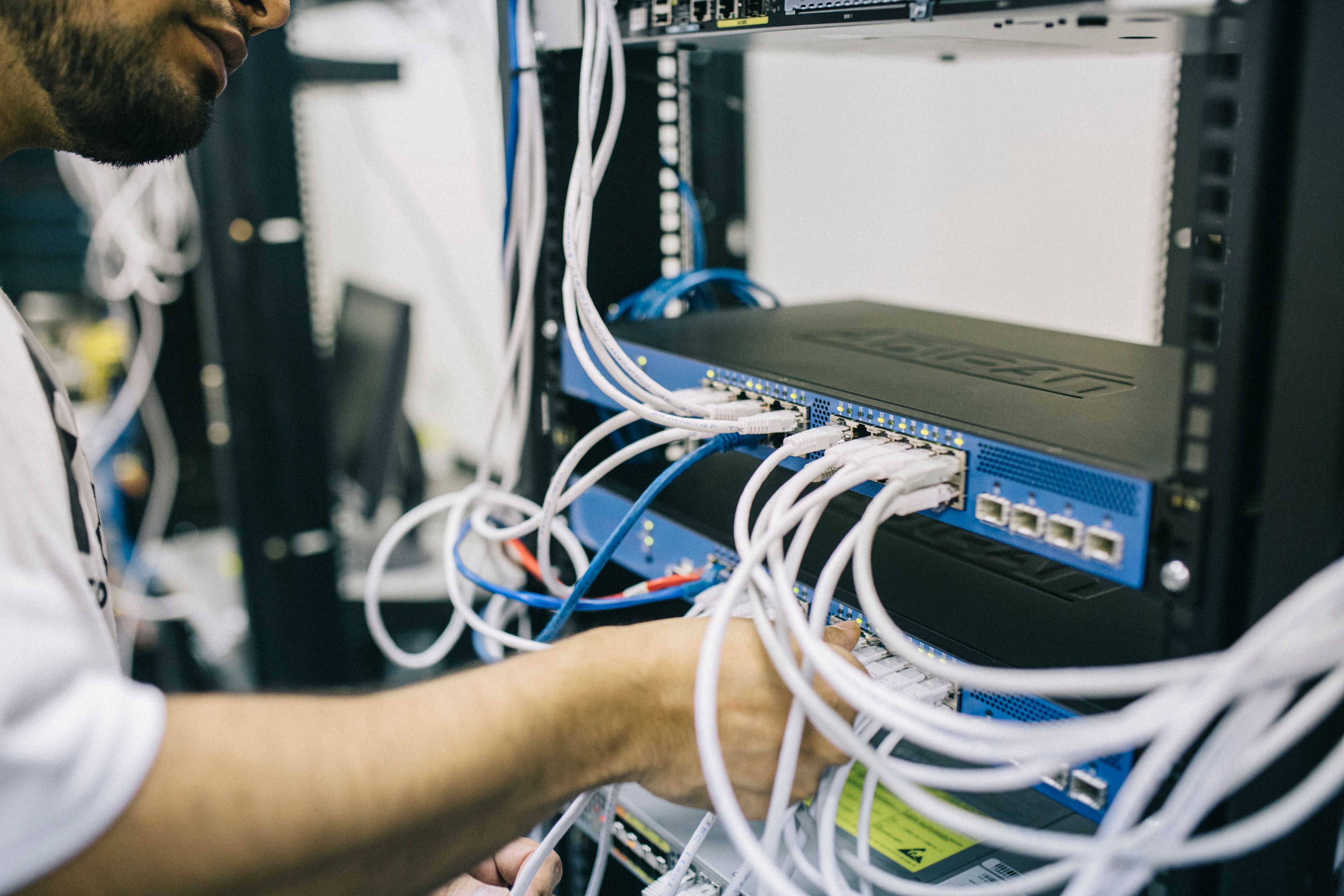 Licensed Master Electrician Pre Wiring & Rack Setup